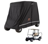 VEVOR Copertura per Carrello Golf 4 Passeggeri Impermeabile Poliestere 600D Nero