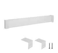 VEVOR Copertura per Termosifone Battiscopa, Serie Premium, Copertura per Termosifone Elettrico, 1,5 m, Ventilazione e Calore Efficienti, Profilo di Ricambio in Acciaio per Tubo di Riscaldamento