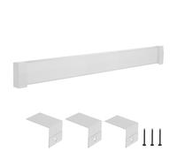 VEVOR Copritermosifone, Profilo Angolare per Battiscopa Riscaldante, Serie Premium da 1832 mm, Copritermosifone Elettrico Standard per Ristrutturazioni Domestiche, in Acciaio Resistente, Bianco