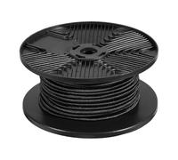 VEVOR Corda Elastica da 9,5 mm, Bobina 36 m, Cinghie Elastiche Resistenti, Corda Elastica per Carichi e Teloni, Corda Elastica per Campeggio, Ponte per Kayak e Artigianato, Cordino bungee shock Nero