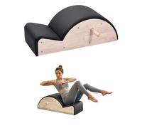 VEVOR Correttore per Colonna Vertebrale Pilates, Strumento per Allenamento Fitness in Legno di Gomma, Attrezzatura Corpo per Colonna Vertebrale, Equilibrio, Rafforzamento Esercizi