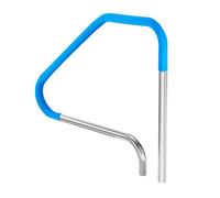 VEVOR Corrimano per Piscina 1165 x 935 mm Ringhiera per Piscina in Acciaio Inossidabile (Prefabbricato) per Piscine Interne ed Esterne, Ringhiera per Piscina per Ponti, con Copertura Maniglia Blu