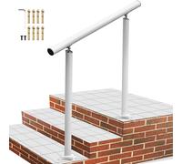 VEVOR Corrimano Scale Bianco Ringhiere per Scale Passamano Esterni 34 Pollici