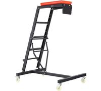 VEVOR Creeper Superiore per Riparazione Motore Automobili Altezza Regolabile 1160-1685 mm, Creeper Capacità Carico max. 181kg 4 Ruote Piroettanti, Creeper Pieghevole Carichi Pesanti per Manutenzione