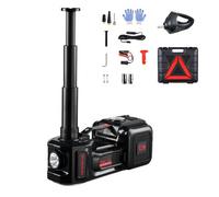 VEVOR Cric Elettrico per Auto da 5 T Cric Elettrico a Forbice con Gonfiatore Integrato, Sostituzione Pneumatici 12 V con Chiave a Percussione Elettrica e Luce LED, Kit Cric Portatile per Berlina, SUV