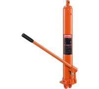 VEVOR Cric Idraulico Lungo, Cilindro di Sollevamento Motore 8 Tonnellate Base a Forcella, Cilindro Idraulico per Paranchi di Sollevamento Motore, Garage/Negozio, Meccanico, Agricolo