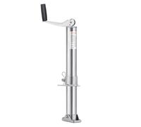 VEVOR Cric per Rimorchio, capacità Dinamico 907 kg Corsa Verticale 360 mm, Supporto per Rimorchio con Maniglia, Martinetto per Timone di Rimorchio per Camper, Rimorchio Cavalli, Uso Generico, Yacht