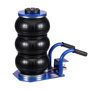 VEVOR Cric Pneumatico per Auto da 3 Tonnellate con 6 Tubi in Acciaio, Manico Corto e Tripli Airbag, Altezza di Sollevamento Massima di 45 cm, Sollevamento Rapido, Cric Pneumatico per SUV e Officine