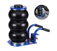 VEVOR Cric Pneumatico per Auto da 3 Tonnellate con 6 Tubi in Acciaio, Manico Corto e Tripli Airbag, Altezza di Sollevamento Massima di 45 cm, Sollevamento Rapido, Cric Pneumatico per SUV e Officine