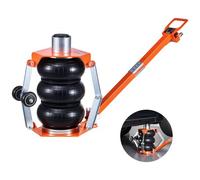 VEVOR Cric Pneumatico per Auto da 3 Tonnellate con Colonna Rialzata, Maniglia Regolabile e Tripla Sospensione Pneumatica, Altezza di Sollevamento da 145 a 410 mm, Cric Pneumatico per Auto, SUV