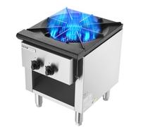VEVOR Cucina Gas Commerciale Bruciatore Piano Lavoro Piastra Riscaldante Cucina
