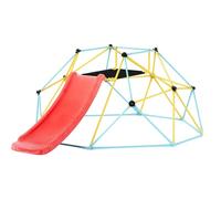 VEVOR- scalatore a Cupola, Colore Blu+Giallo, 72 x 96 x 36 in / 183 x 244 x 91.5 cm, 8FT Climbing Dome