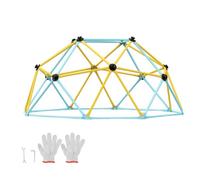 VEVOR Cupola da arrampicata geometrica 183 cm per bambini 3-9 anni giardino