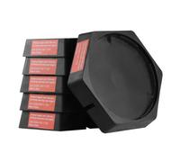 VEVOR Cuscinetti di livellamento per camper 9 pollici, Stabilizzatori per martinetto fissati, Cuscinetti per martinetto in gomma, Capacità di 5000 libbre Camper di classe A/C (confezione da 6)