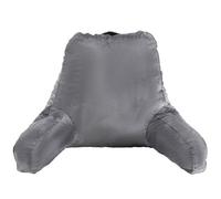 VEVOR Cuscino da Lettura da Letto Grande Cuscino per Schiena con 3 Tasche Grigio