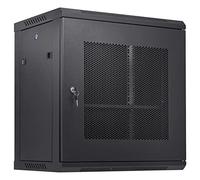 VEVOR Armadio rack 12U da parete per server di rete, profondità 15,5" portata 200 libbre