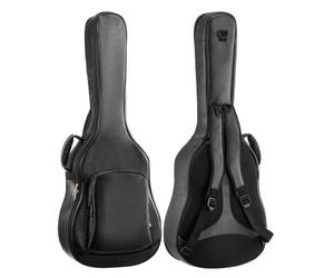 VEVOR Custodia Borsa per Chitarra Acustica Folk 1041 mm Doppia Tracolla, Borsa per Trasporto Conservazione di Chitarra, Scomparto per Accessori, Maniglia per Trasporto, Custodia di Protezione