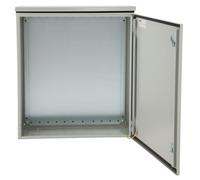 VEVOR Custodia elettrica, 24''x24''x12'', Custodia per esterni NEMA 4, Scatola di giunzione incernierata in acciaio al carbonio laminato a freddo IP65 impermeabile e antipolvere