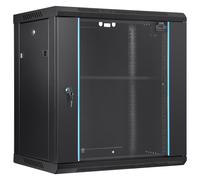 VEVOR Custodia per armadio rack per server rete montaggio a parete 12U 15,5''