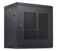 VEVOR Armadio rack 12U da parete per server di rete, profondità 15,5" portata 200 libbre