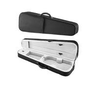 VEVOR Custodia per Violino, Dimensione Completa 4/4, Custodia da Viaggio per Violino 4/4 in Nylon Impermeabile, con Fodera in Peluche, Doppia Tracolla, Antigraffio, Forma Triangolare, Nero