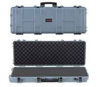 VEVOR Custodia Rigida per Fucili 1090x410x155 mm IP67 Antipolvere Colore Grigio