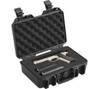 VEVOR Custodia Rigida per Pistola, Capacità 1 Pistola, Custodia con Serratura con Schiuma PU Pretagliata, Impermeabile Antipolvere, Borsa da Trasporto per Armi da Fuoco da Caccia 320 x 240 x 118 mm