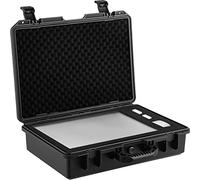 VEVOR Custodia Rigida Protettiva Impermeabile IP67 per Laptop da 15-17 pollici, Custodia da Trasporto per PC Materiale in Polipropilene con Schiume a 3 Strati, Dimensioni Interne da 46 x 36 x 13 cm