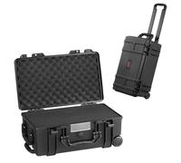 VEVOR Custodia rigida resistente alle intemperie con maniglie ruote retrattili