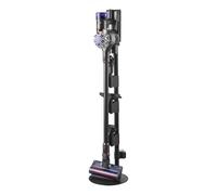 VEVOR Supporto per Aspirapolvere, Compatibile con Accessori della Serie V7 V8 V10 V11 V12 V15, Supporto Universale Porta Aspirapolvere con 4 Cuscinetti Antiscivolo e 3 Clip per Riporre 6 Testine