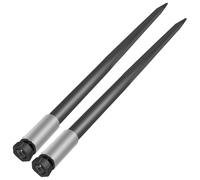 VEVOR Denti Caricatore Frontale Forca Trattore Acciaio 124,46 cm per Fieno