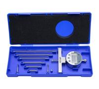 VEVOR Digitale Misuratore di Profondità di Calibro, Intervallo di Misurazione da 0 a 558,8 mm, Conversione Unità di Precisione con 4 Incudini, Strumento di Misurazione per Scanalatura, Gradino, Foro