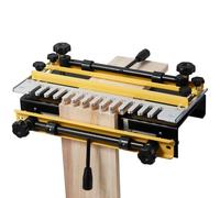 VEVOR Dima per Fresatrice a Coda di Rondine Larghezza 140-310 mm, Dima a Coda di Rondine Utensile per Lavorazione del Legno Spessore 40 mm con Fresa da 12,7 mm, Progetto di Piccoli Mobili