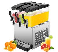 VEVOR - Dispenser di succo con rubinetto ribaltabile, 12 L x 3