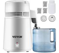VEVOR Distillatore d'Acqua, Distillatore d'Acqua Pura, Distillatore d'Acqua Pura in Acciaio Inox, 4L 750W Filtro Medico Purificatore