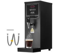 VEVOR Distributore Acqua Calda Elettrico Bollitore, Dispenser Acqua Calda Portata 50 L/h Capienza 10 L Temperatura Impostazione da 40°C a 99°C, Erogatore Elettrico Commerciale Ristorante Ufficio