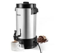 VEVOR Distributore Bevande Calde Caffè Elettrico 1190 W 250 x 270 x 420 mm, Rubinetto Antigoccia, Caffettiera per Vin Brulè Tè Caffè, Controllo Automatico di Temperatura, Catering, Hotel, Ristorante