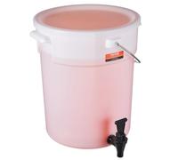 VEVOR Distributore di Bevande Capacità da 19 Litri Distributore di Succo di Plastica con Rubinetto e Coperchio, Distributore di Acqua per Succo di Limonata, Tè Freddo, per Ristoranti, Hotel, Feste