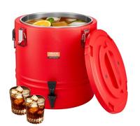 VEVOR Distributore di Bevande Isolato da 30 L Distributore di Bevande Calde e Fredde Termiche con Rubinetto, Interno in Acciaio Inossidabile 304, per Tè, Caffè, Ristoranti, Esterni, Uso Versatile