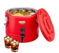 VEVOR Distributore di Bevande Isolato da 8 L Distributore di Bevande Calde e Fredde Termiche con Rubinetto, Interno in Acciaio Inossidabile 304, per Tè, Caffè, Ristoranti, Esterni, Uso Versatile