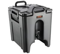 VEVOR Distributore per Bevande Isotermico con Rubinetto di Erogazione Capienza ca. 37,6 L Materiale Alimentare per Buffet Festa Evento, Contenitore Isotermico per Distribuzione Bevande Calde/Fredde