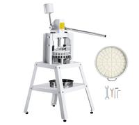 VEVOR Divisore Manuale per Impasto 40 PZ Macchina Manuale per Divisori Uguali per Impasto 30 g-140 g Taglierina per Impasto a Mano con Vassoio, Lama in Acciaio Inox 304, per Panetteria, Ristorante