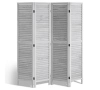 VEVOR Divisorio per Privacy 4 Pannelli Schermo Divisorio Pieghevole per Privacy Altezza 170 cm, Schermo Decorativo Portatile Separazione dello Spazio per Ufficio, Ristorante, Camera da Letto