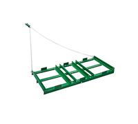 VEVOR Erpice Trainato con Barre Regolabili e Catena 1830 mm per ATV UTV Trattore