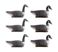 VEVOR Esche per Caccia Realistiche Oche del Canada Artificiali 6 pezzi Caccia agli Uccelli Acquatici all'Aperto, Oca Galleggiante in Plastica con Finitura Verniciata Decorazione Laghetti, Giardini