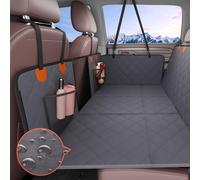 VEVOR Estensione per Sedile Posteriore per Cani, Amaca per Cani Coprisedile per Cani con Fondo Rigido Sedile Posteriore 1420 x 770 mm, 181,4 kg, con Finestra a Rete e Tasca Portaoggetti per Auto, SUV