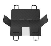 VEVOR Estensione per Sedile Posteriore per Cani, Amaca per Cani Coprisedile per Cani con Fondo Rigido Sedile Posteriore 1330 x 630 mm, 158,7 kg, con Finestra a Rete e Tasca Portaoggetti per Auto, SUV