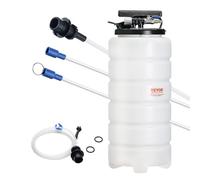 VEVOR Estrattore di Fluidi Pompa a Vuoto di Aspirazione per Cambio Olio di Motore Pneumatico/Manuale Capienza max. 15L, Estrattore per Cambio Olio Pompa a Vuoto Kit Evacuazione a Vuoto dei Fluidi Auto