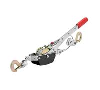 VEVOR Estrattore Elettrico a Cricchetto da 2 T Cavo in Acciaio da 3,7 m 2 Ganci