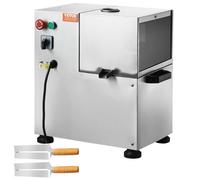 VEVOR Estrattore Elettrico di Succo di Canna da Zucchero 800 W, Spremitore di Canna da Zucchero 300 kg / h con 4 Rulli Macchina Spremiagrumi per Estrazione di Succo Canna da Zucchero Uso Commerciale